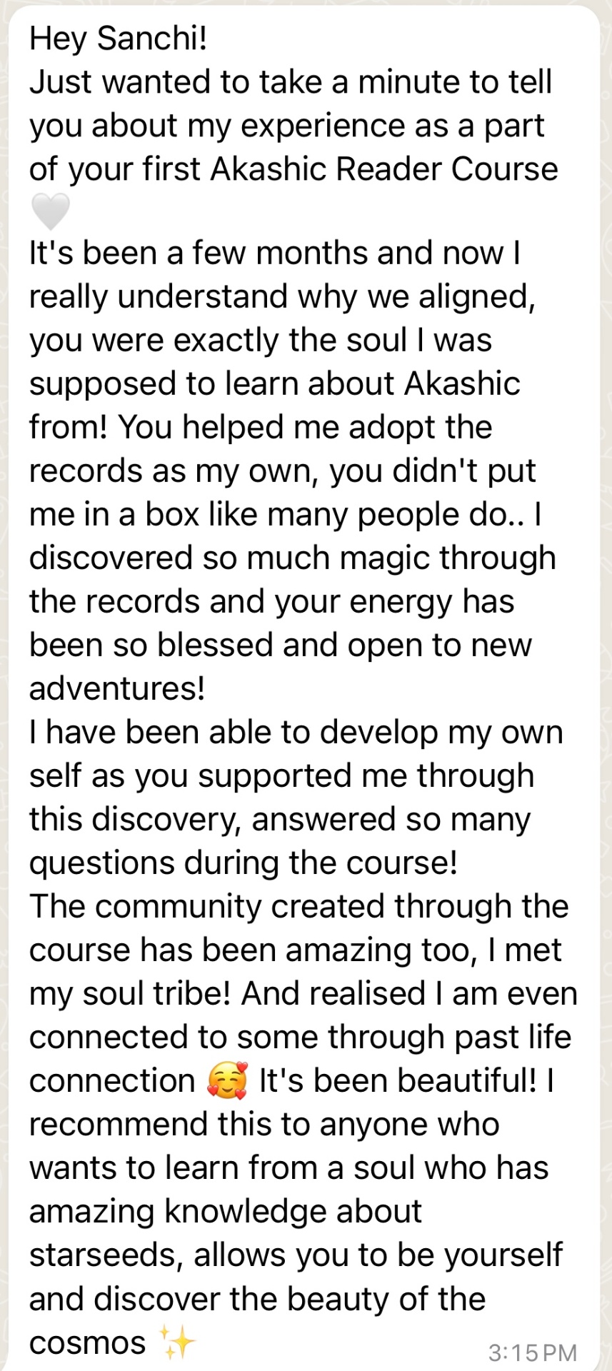 Student testimonial 4