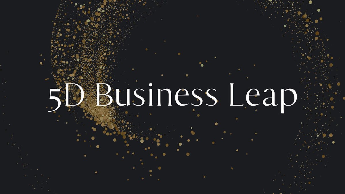 5D Business Leap, 3-Day Program