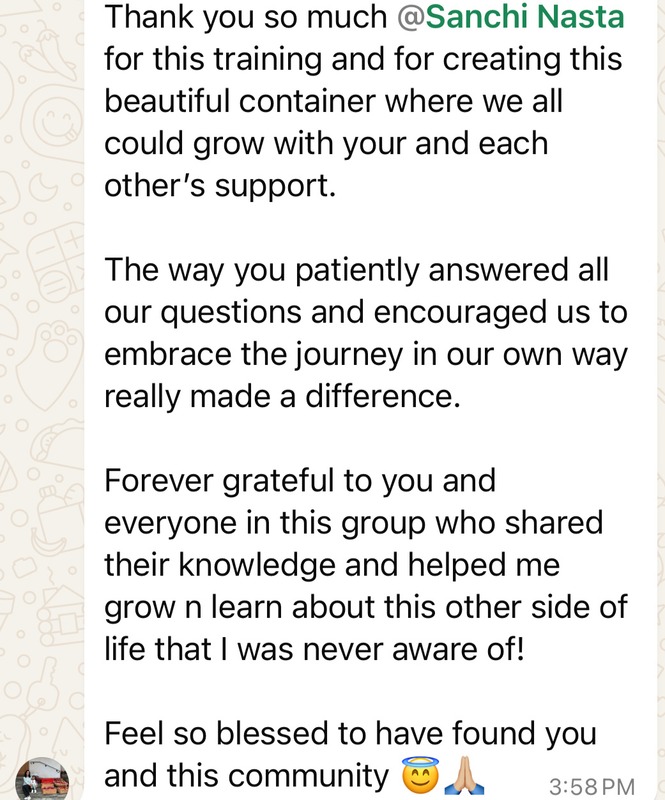 Student testimonial 1